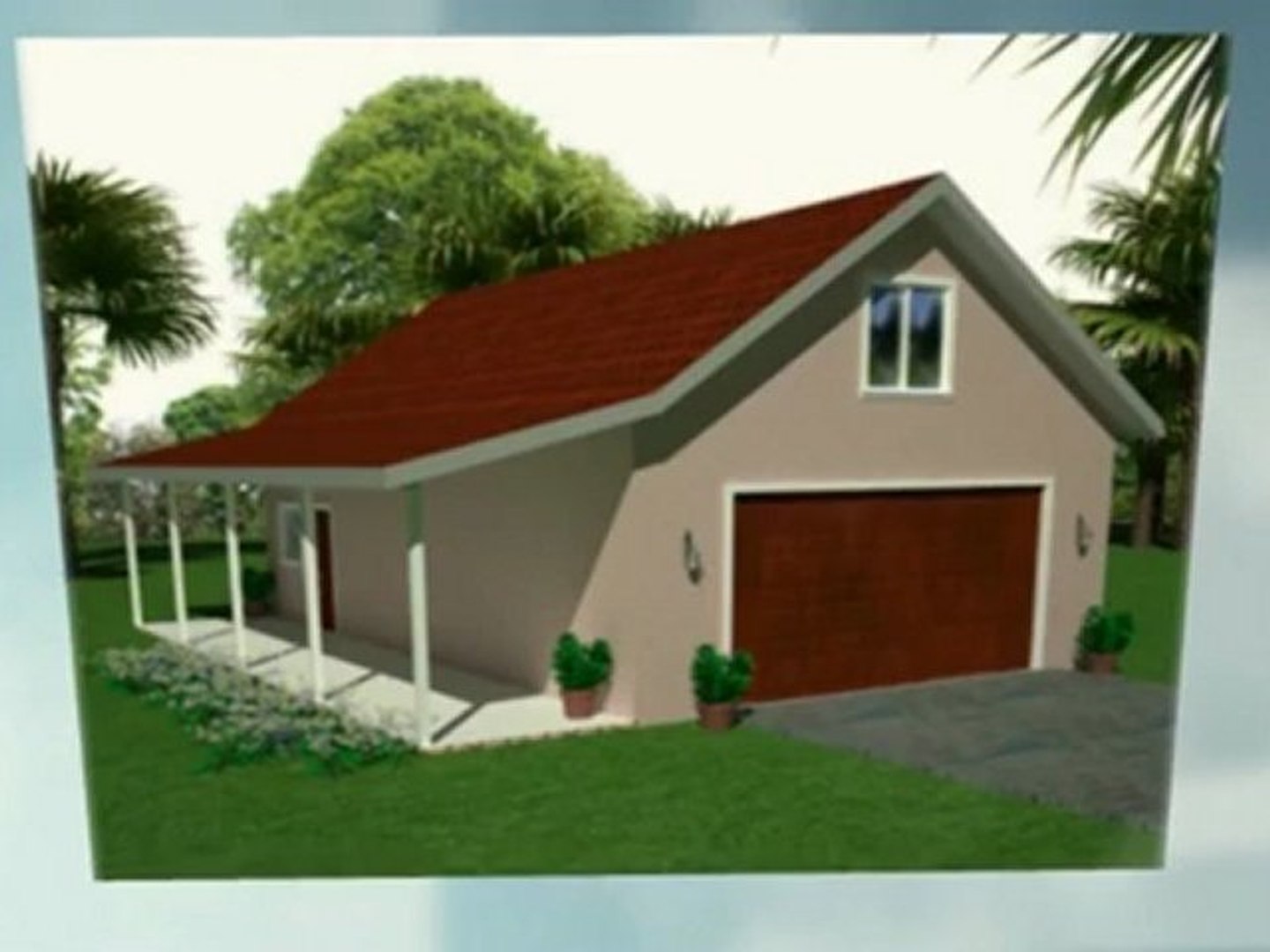⁣Garage Apartment Plan - Great Selection of Garage Plans