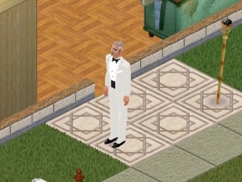 WTF Les Sims 38 - Morgan Freeman nous rend visite