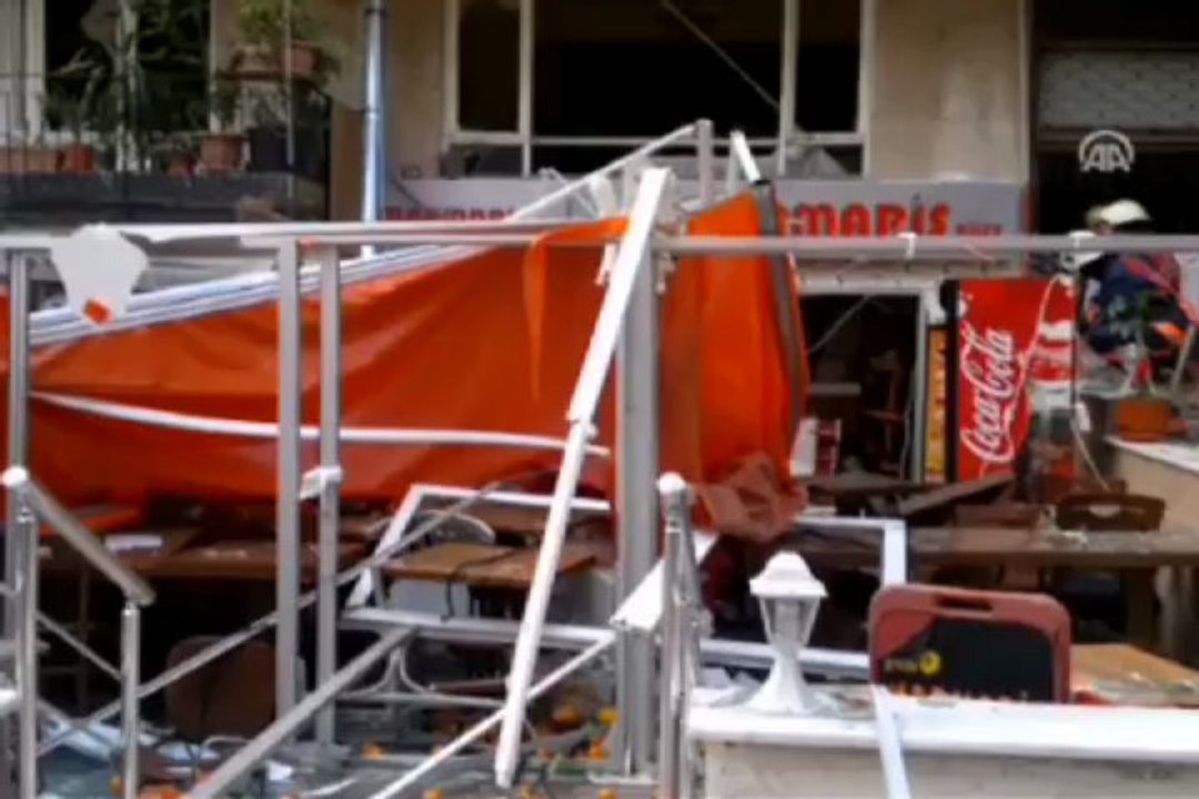 Kadıköy'de LPG tüpü patladı