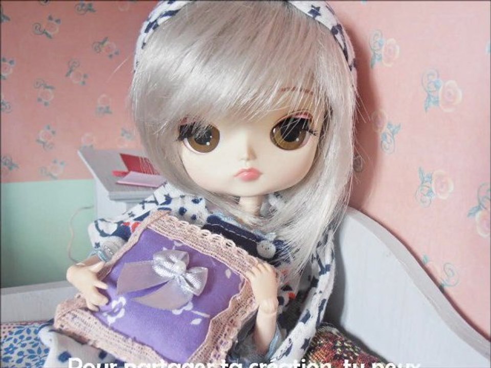 Tutoriel : Faire un coussin pour sa poupée.