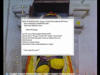 How To Download Swype v3.6 [Android] Full Premium Version Free!