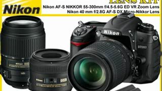 Nikon D7000 SLR-Digitalkamera (16 Megapixel, 39 AF-Punkte, LiveView, Full-HD-Video) Kit inkl Best Price