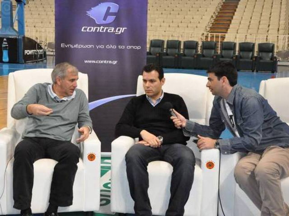 Ομπράντοβιτς-Ιτούδης TV interview @ Contra - Για επεισόδια & κριτική Δημοσιγράφων