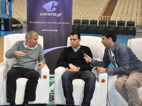 Ομπράντοβιτς-Ιτούδης TV interview @ Contra - Για επεισόδια & κριτική Δημοσιγράφων