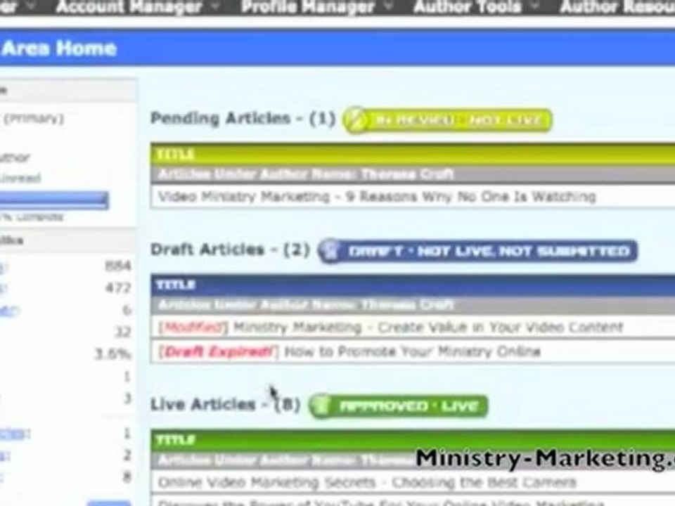 Ministry Marketing: Writing Articles To Spread Your Message