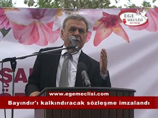 Bayındır'ı kalkındıracak sözleşme imzalandı