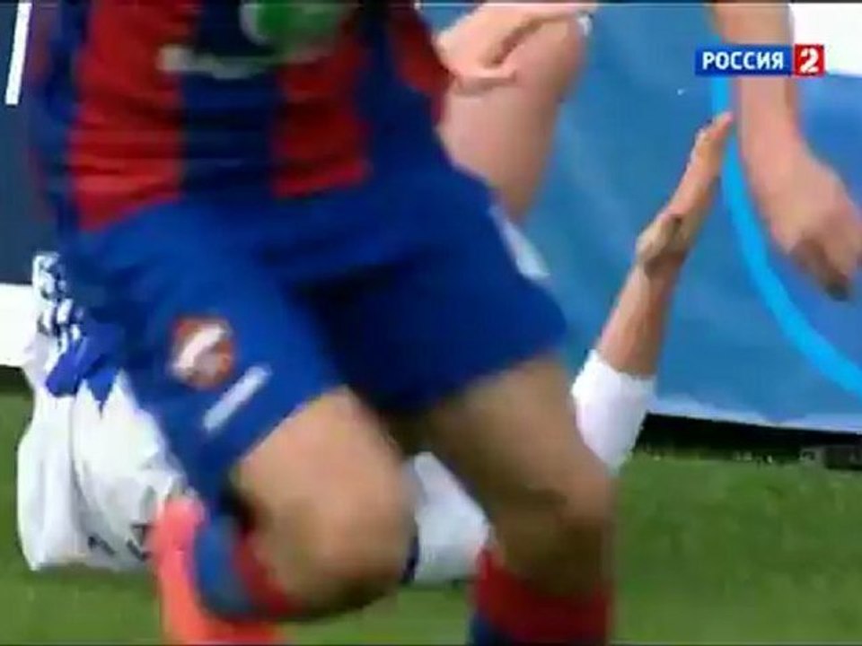 40-й тур. «Динамо» - ЦСКА. Лучшие моменты 1-го тайма