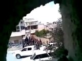 فري برس حماه المحتلة مدينة السلمية  الأمن والشبيحة يقتحمون البيوت 20 4 2012 ج1 Hama