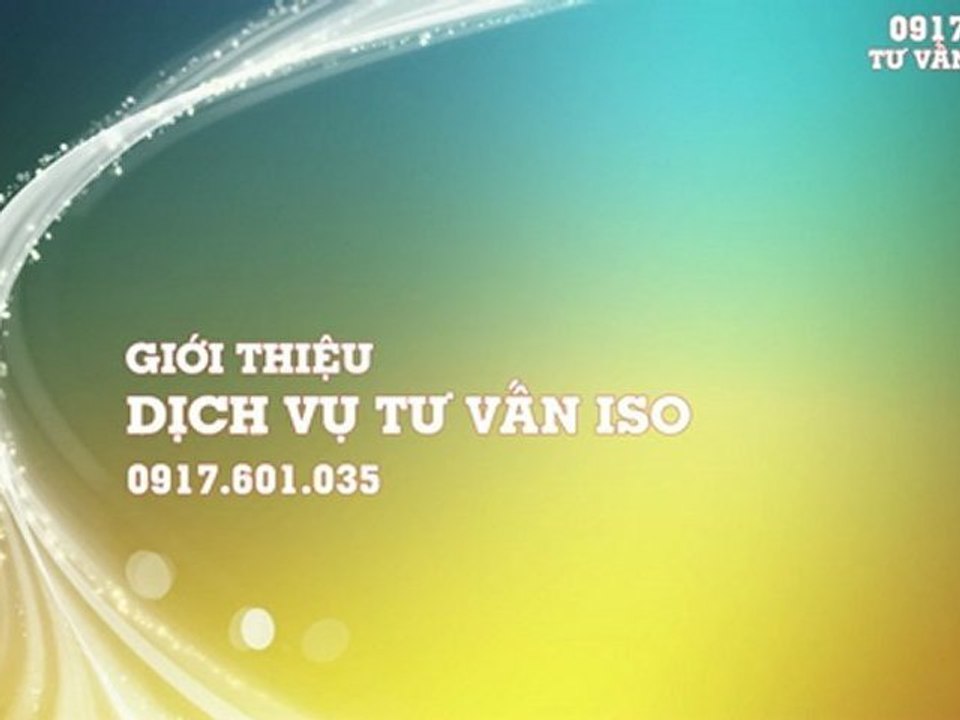 Tư vấn iso, Tu van iso - 0917.401.035