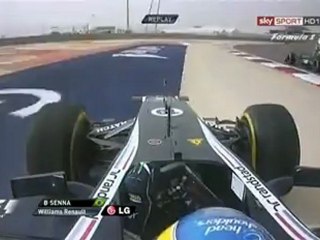 Senna Neredeyse Kovalainen'e Çarpacak - formulabir.net