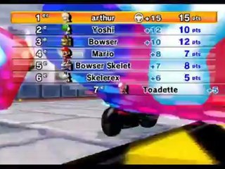 WT mario kart wii part 7 la coupe feuille