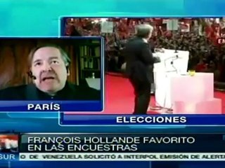 Francia: encuestas dan por ganador de elecciones a Hollande