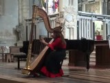 La jeune harpiste Pauline Hass en concert à Vic sur Seille le 21 avril