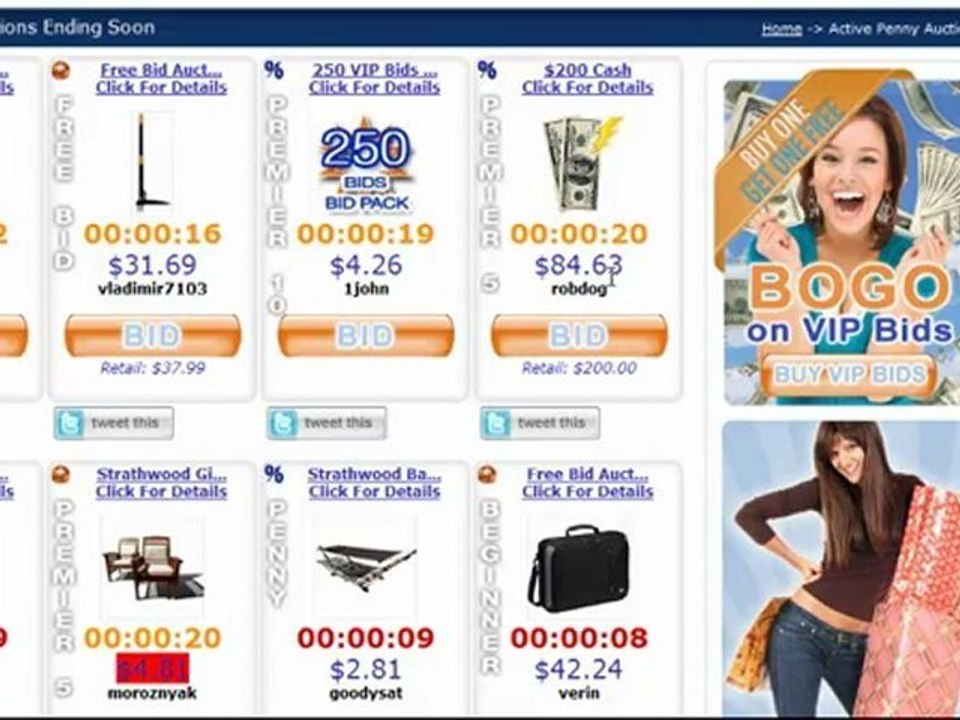 Zeek Rewards - Penny Auctions - Zeekler Auctions