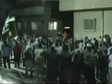 فري برس حماة المحتلة حي طريق حلب الجديد دعاء آخر المظاهرة 21 04 2012 Hama