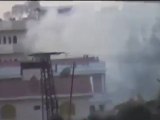 فري برس  حماة المحتلة قصف على مشاع الأربعين حماة 21 4 2012 Hama