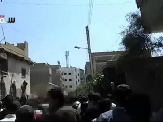 فري برس ريف دمشق سقبا جمعة سننتصر ويهزم الأسد 20 4 2012 ج4 Damascus