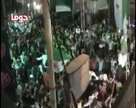 فري برس ريف دمشق دوما  مسائية اكثر رائعة في جمعة سننتصر ويهزم الاسد 20 4 2012 Damascus