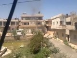 فري برس درعا مداهمة ساحة الحرية درعا البلد 20 4 2012 Daraa