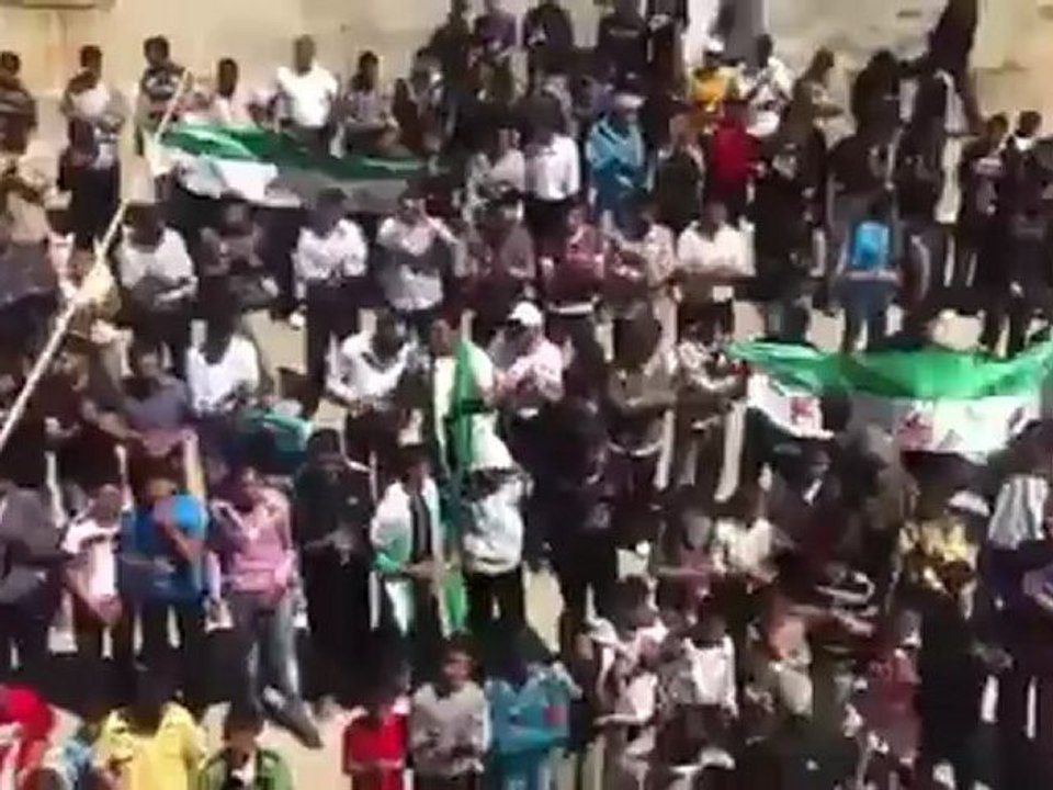 فري برس درعا فلوجة حوران جمعة النعيمه سننتصر عليك يا اسد20 42012 Daraa