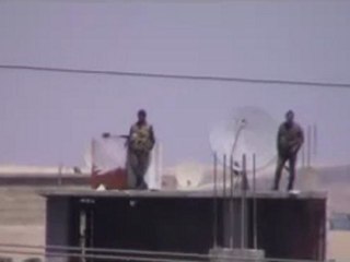 فري برس درعا الصنمين جمعة سننتصر و يُهزم الاسد احتلال منازل المدنيين 20 4 2012 Daraa