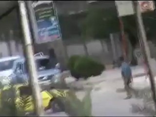 فري برس حماة المحتلةانتشار عناصر الأمن في الأربعين 21 4 2012 ج1 Hama