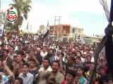 فري برس ادلب جرجناز مظاهرة يوم السبت 21 4 2012 Idlib