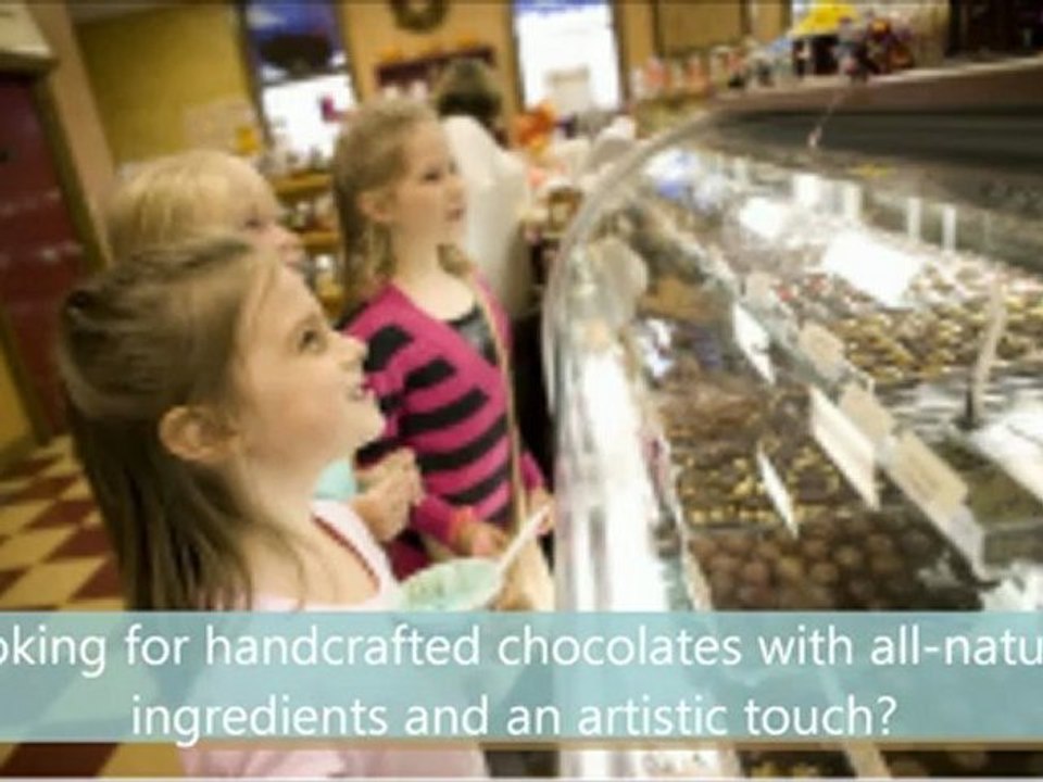 Corporate chocolate logos