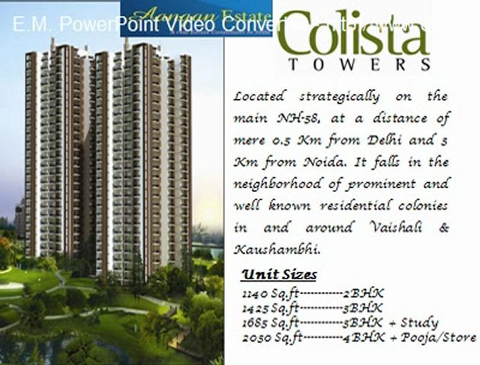 Colista Tower Vaishali New Projects 9899303232 Colista Colista Towers Apartments Ghaziabad