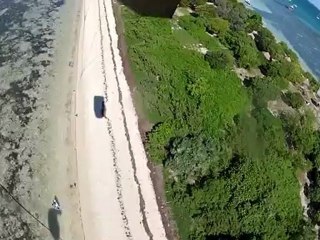 Video de Kite avec gopro sur l'aile, le casque et la planche