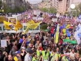 Thousands join anti-austerity protest in Prague