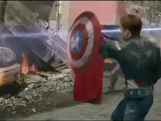 #3 - Combat Captain America et Thor - Clip #3 - Combat Captain America et Thor (English with french subs)