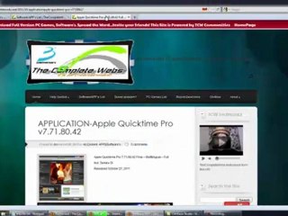 Apple Quick Time Pro v 7 Full and Free Download