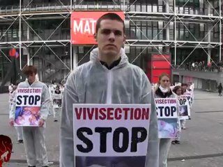 Happening Stop aux Animaux dans les Labos (21.04.2012)