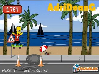 Bart Simpson: Skateboarding (Minijuegos) Puntuacion: 2871