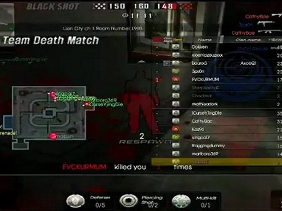 Me getting ownedz in blackshot