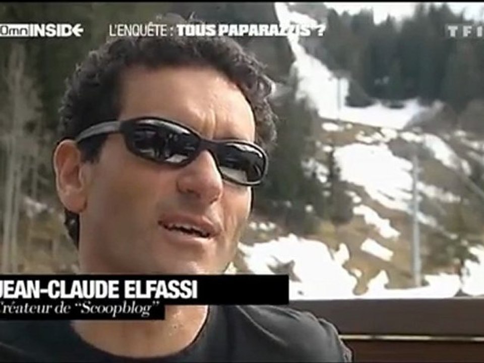 Jean Claude Elfassi dans 50 mn inside - TF1 - Tous Paparazzis - 21/04/2012