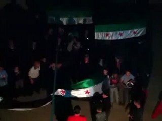 فري برس درعافلوجة حوران النعيمه مظاهره مسائيه 21 4 2012 Daraa