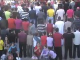 فري برس درعا مهد الثورة مظاهرة مدينة الحراك المنكوبة 21 4 2012 Daraa