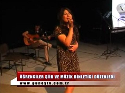 İMKB ŞEHİT UMUT SAMİ ŞENSOY LİSESİ Şiir Dinletisi