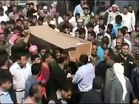فري برس حلب مارع تشييع الشهيد محمد عبد الغني النيف21 4‬ 2012 Aleppo