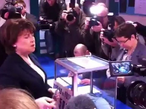 vote de Martine Aubry