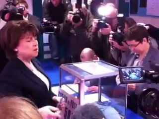 vote de Martine Aubry