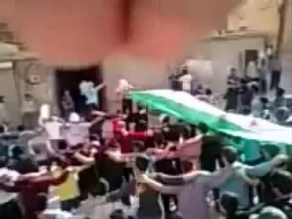 فري برس حلب العامرية تشييع الشهيد عمر دابك 21 4 ج2 Aleppo