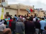 فري برس ادلب كللي المنكوبة مظاهرة السبت 21 04 2012 Idlib
