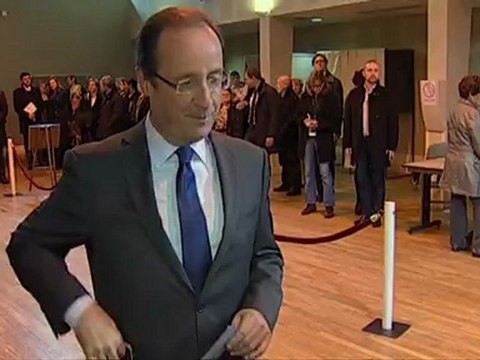 Big turnout in French presidential vote, round one