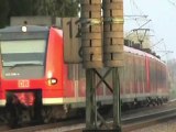Züge zwischen Hammerstein und Leutesdorf am Rhein, 140, DBAG 185, 2x MRCE 185, 143, 2x 425