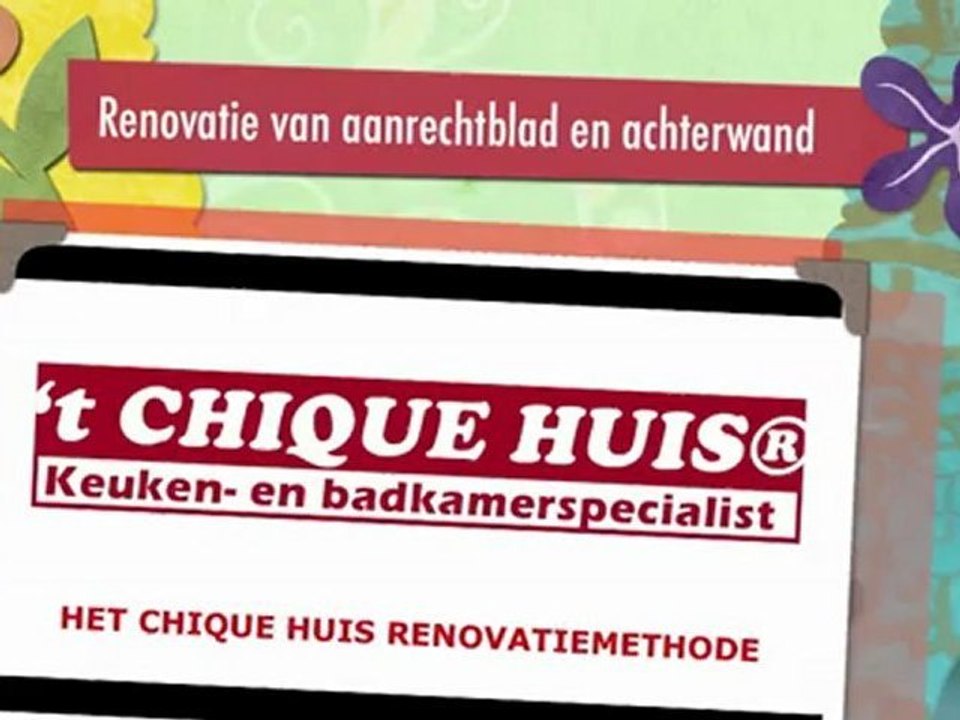 Renovatie van aanrechtblad en achterwand