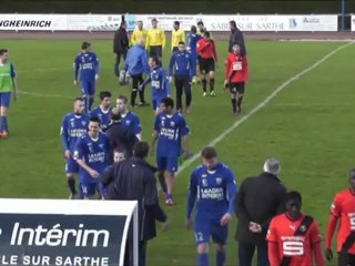Sable-Rennes le film du match