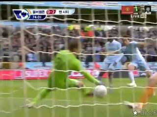 2012.04.22 [EPL35] 맨시티 VS 울버햄튼 나스리골